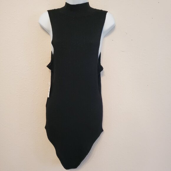 On 34th Women's Sleeveless Top Sweater Bodysuit Mock Neck Size XXL. - Picture 3 of 15